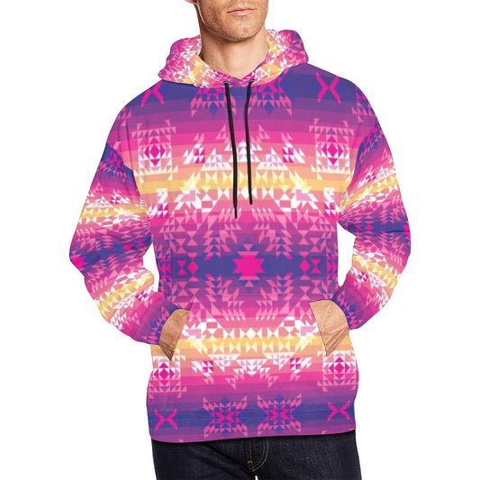 Soleil Overlay All Over Print Hoodie for Men (USA Size) (Model H13) All Over Print Hoodie for Men (H13) e-joyer 