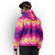 Load image into Gallery viewer, Soleil Overlay LG Sherpa Hoodie hoodie Herman 
