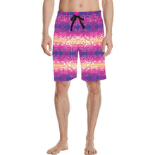 Load image into Gallery viewer, Soleil Overlay Men&#39;s All Over Print Casual Shorts (Model L23) short e-joyer 
