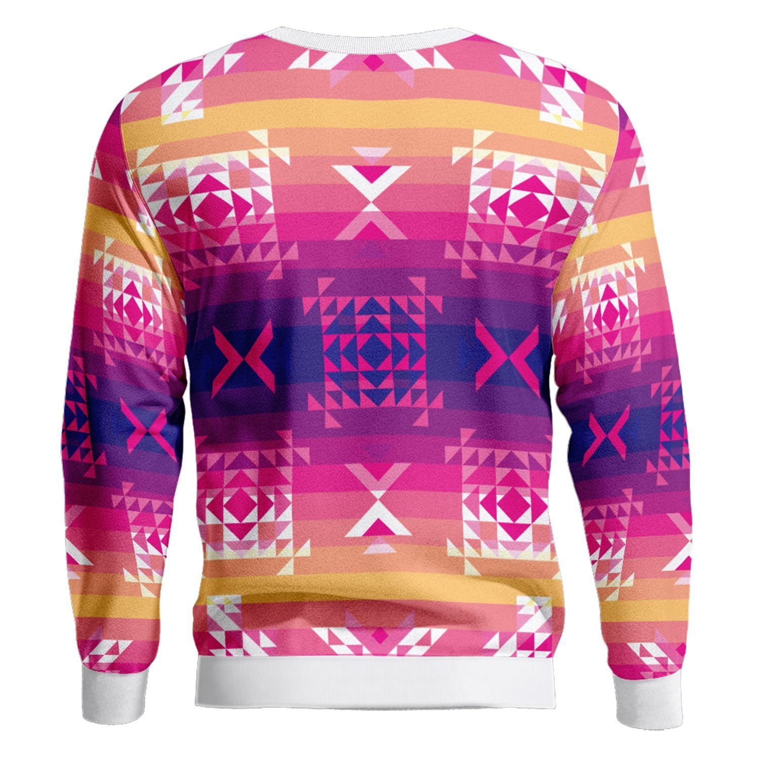 Soleil Overlay Unisex Crewneck Long Sleeve Top 49 Dzine 