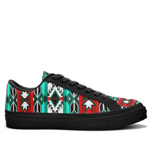 Load image into Gallery viewer, Southwest Journey Aapisi Low Top Canvas Shoes Black Sole 49 Dzine 
