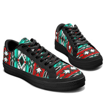 Load image into Gallery viewer, Southwest Journey Aapisi Low Top Canvas Shoes Black Sole 49 Dzine 
