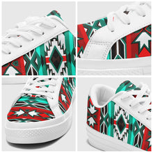 Load image into Gallery viewer, Southwest Journey Aapisi Low Top Canvas Shoes White Sole 49 Dzine 
