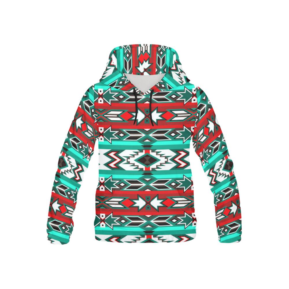 Southwest Journey All Over Print Hoodie for Kid (USA Size) (Model H13) All Over Print Hoodie for Kid (H13) e-joyer 