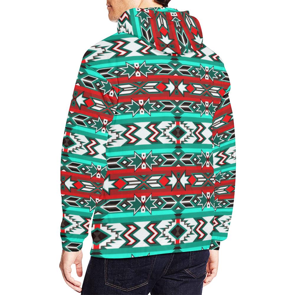 Southwest Journey All Over Print Hoodie for Men (USA Size) (Model H13) All Over Print Hoodie for Men (H13) e-joyer 