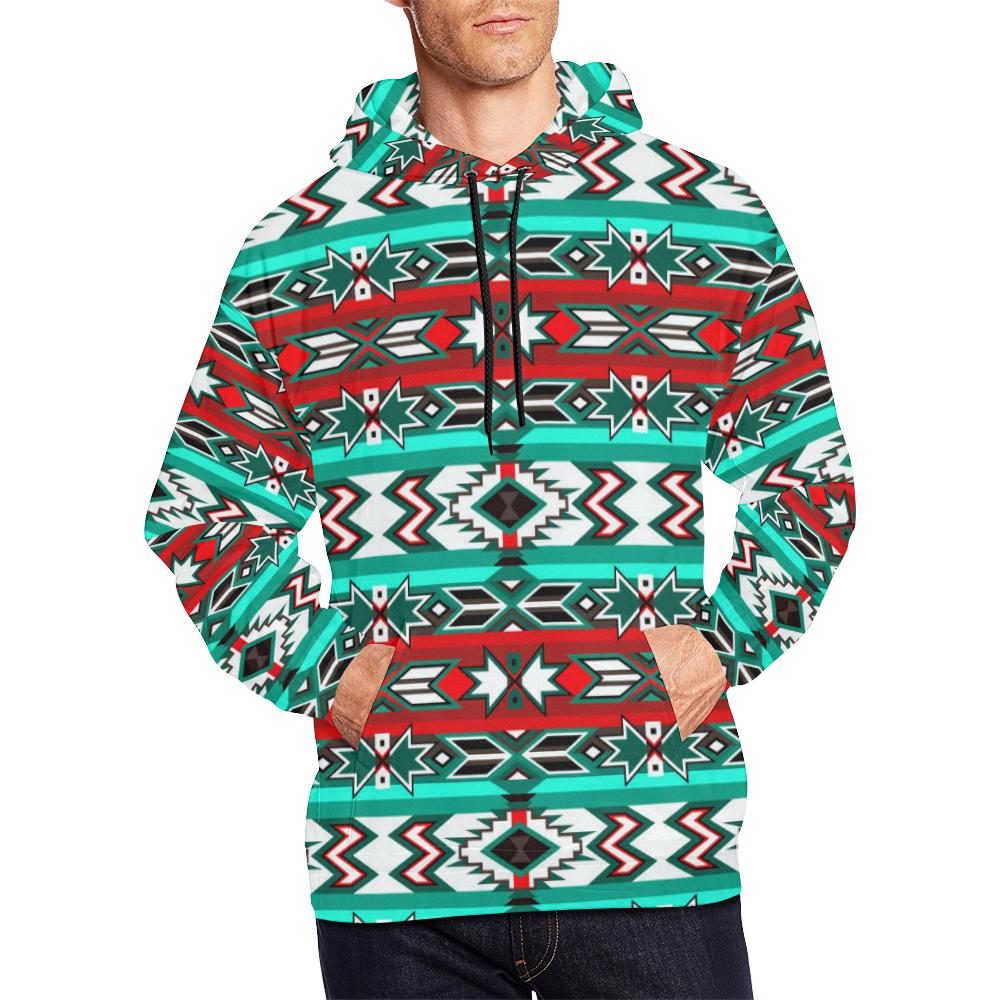 Southwest Journey All Over Print Hoodie for Men (USA Size) (Model H13) All Over Print Hoodie for Men (H13) e-joyer 
