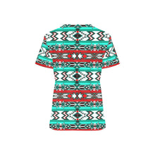 Load image into Gallery viewer, Southwest Journey All Over Print Scrub Top Scrub Top e-joyer 
