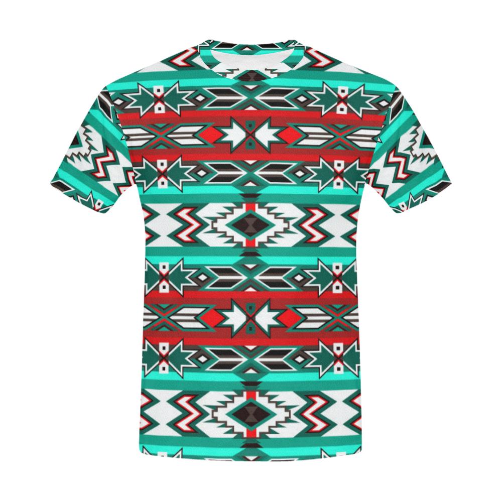 Southwest Journey All Over Print T-Shirt for Men (USA Size) (Model T40) All Over Print T-Shirt for Men (T40) e-joyer 