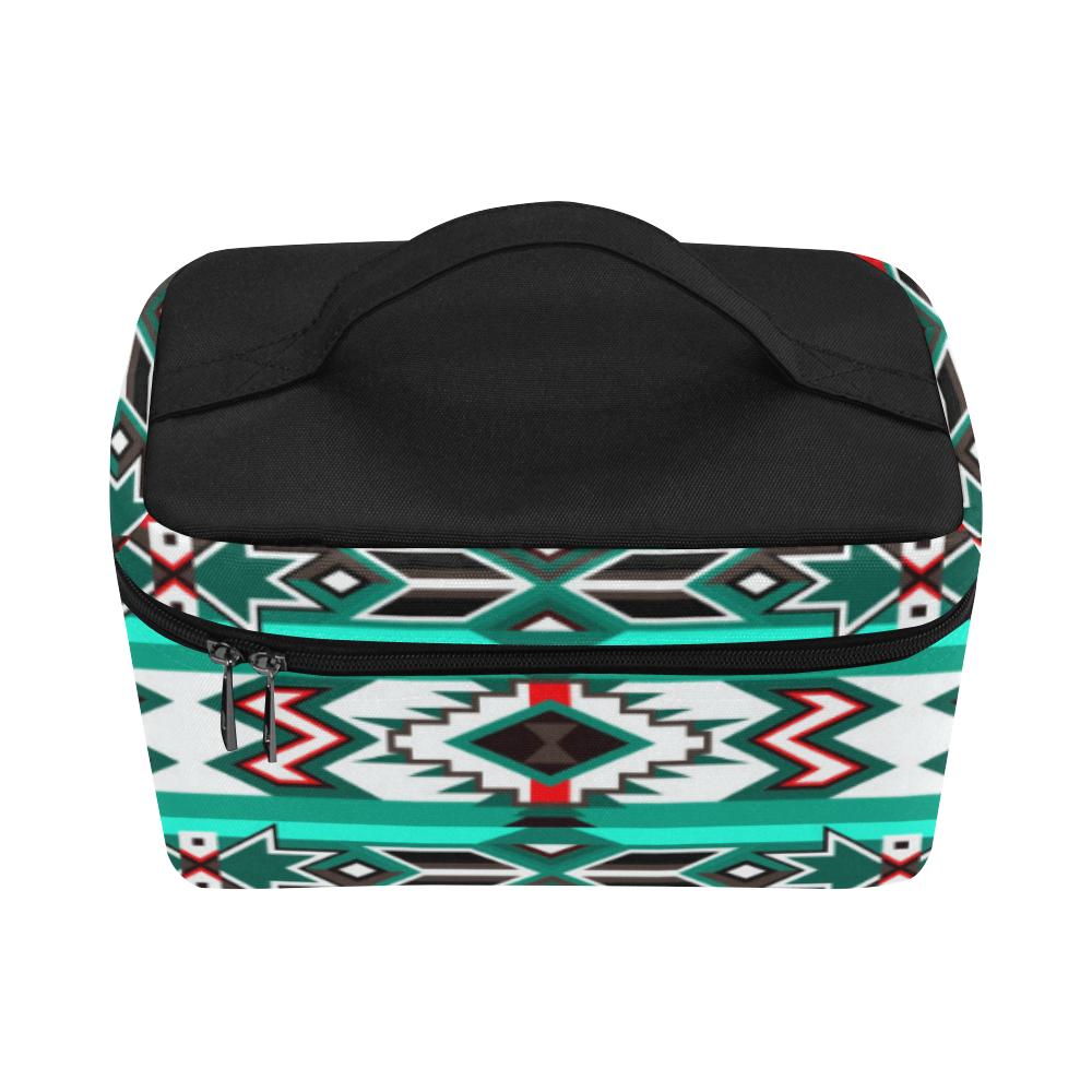 Southwest Journey Cosmetic Bag/Large (Model 1658) Cosmetic Bag e-joyer 