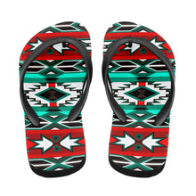 Load image into Gallery viewer, Southwest Journey Flip Flops 49 Dzine 
