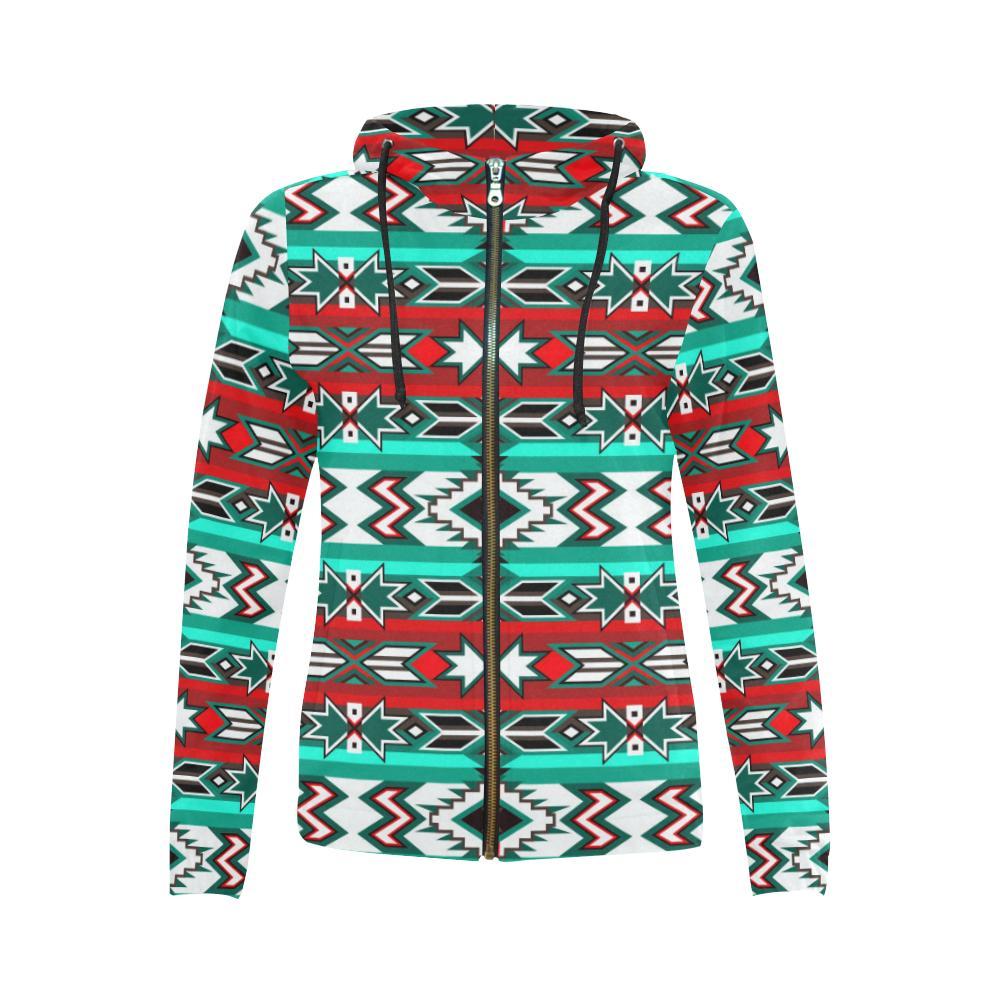 Southwest Journey Full Zip Hoodie by 49 Dzine