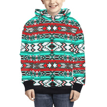 Load image into Gallery viewer, Southwest Journey Kids&#39; All Over Print Hoodie (Model H38) Kids&#39; AOP Hoodie (H38) e-joyer 
