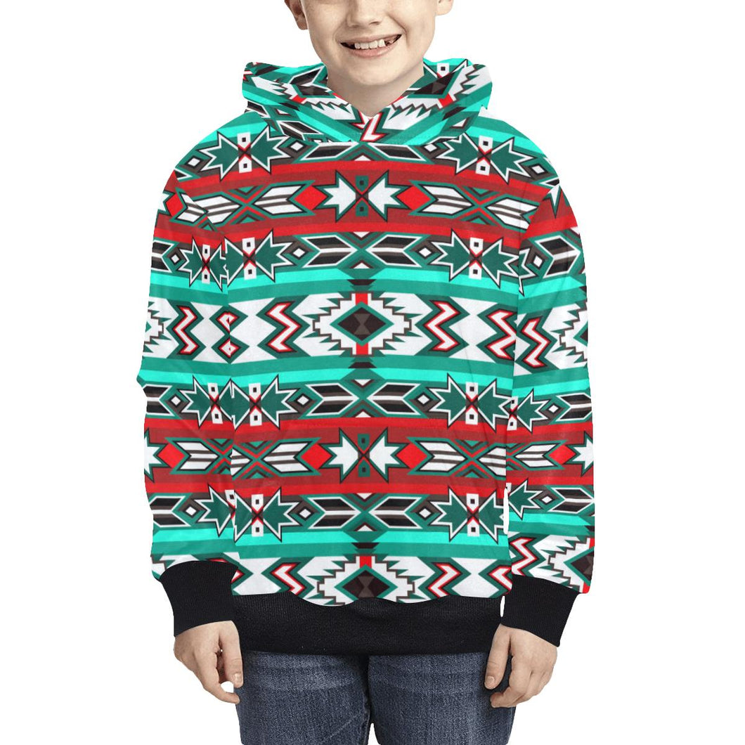 Southwest Journey Kids' All Over Print Hoodie (Model H38) Kids' AOP Hoodie (H38) e-joyer 