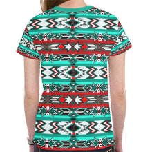 Load image into Gallery viewer, Southwest Journey New All Over Print T-shirt for Women (Model T45) New All Over Print T-shirt for Women (T45) e-joyer 
