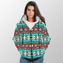 Load image into Gallery viewer, Southwest Journey Sherpa Hoodie 49 Dzine 
