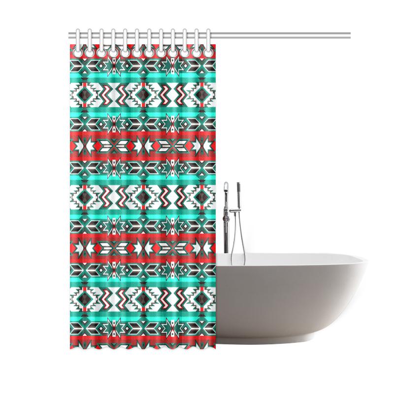 Southwest Journey Shower Curtain 60"x72" Shower Curtain 60"x72" e-joyer 