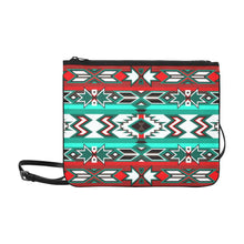 Load image into Gallery viewer, Southwest Journey Slim Clutch Bag (Model 1668) Slim Clutch Bags (1668) e-joyer 
