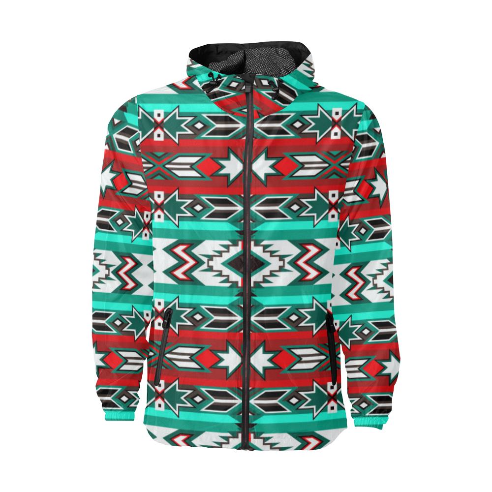 Southwest Journey Unisex All Over Print Windbreaker (Model H23) All Over Print Windbreaker for Men (H23) e-joyer 