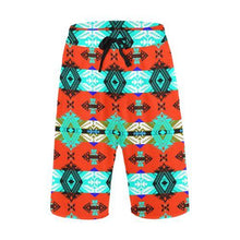 Load image into Gallery viewer, Sovereign Nation Blue Men&#39;s All Over Print Casual Shorts (Model L23) Men&#39;s Casual Shorts (L23) e-joyer 
