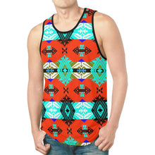 Load image into Gallery viewer, Sovereign Nation Blue New All Over Print Tank Top for Men (Model T46) New All Over Print Tank Top for Men (T46) e-joyer 
