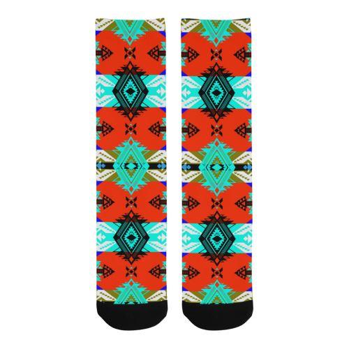 Sovereign Nation Blue Trouser Socks Socks e-joyer 