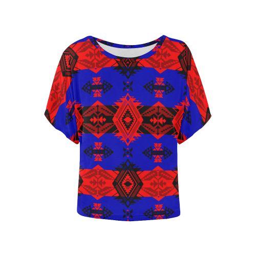 Sovereign Nation Dance Batwing Blouse – Women's Top by 49 Dzine