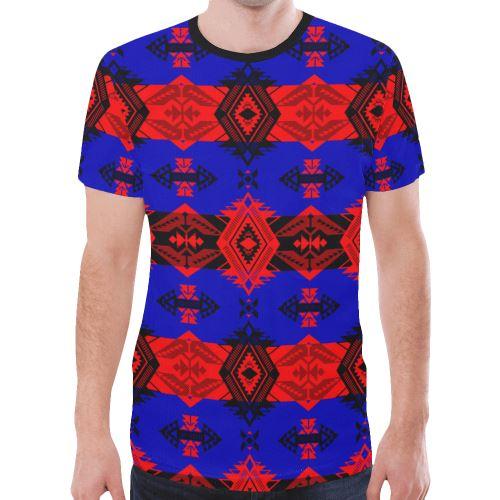 Sovereign Nation Dance New All Over Print T-shirt for Men (Model T45) New All Over Print T-shirt for Men (T45) e-joyer 