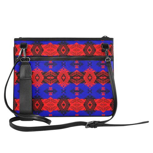 Sovereign Nation Dance Slim Clutch Bag (Model 1668) Slim Clutch Bags (1668) e-joyer 