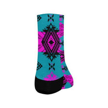 Load image into Gallery viewer, Sovereign Nation Deep Lake and Sunset Crew Socks Crew Socks e-joyer 
