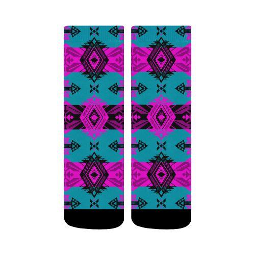 Sovereign Nation Deep Lake and Sunset Crew Socks Crew Socks e-joyer 