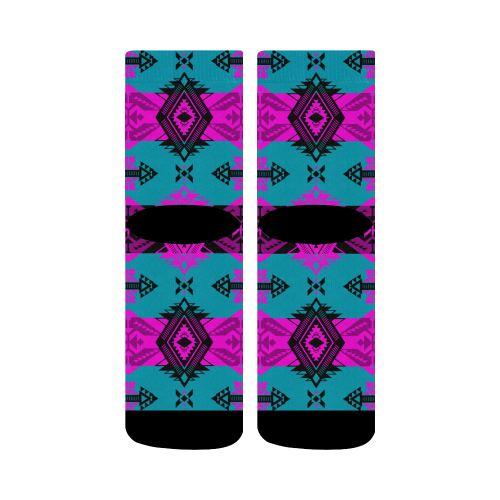 Sovereign Nation Deep Lake and Sunset Crew Socks Crew Socks e-joyer 