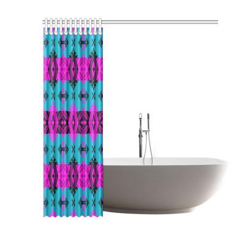 Sovereign Nation Deep Lake and Sunset Shower Curtain 60"x72" Shower Curtain 60"x72" e-joyer 