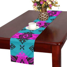 Load image into Gallery viewer, Sovereign Nation Deep Lake and Sunset Table Runner 16x72 inch Table Runner 16x72 inch e-joyer 
