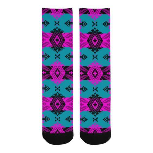 Sovereign Nation Deep Lake and Sunset Trouser Socks Socks e-joyer 