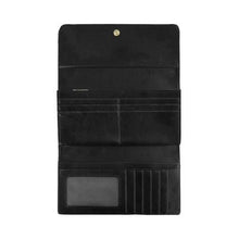 Load image into Gallery viewer, Sovereign Nation Deep Lake and Sunset Women&#39;s Trifold Wallet (Model 1675) Women&#39;s Trifold Wallet e-joyer 
