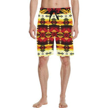 Load image into Gallery viewer, Sovereign Nation Fire Men&#39;s All Over Print Casual Shorts (Model L23) Men&#39;s Casual Shorts (L23) e-joyer 
