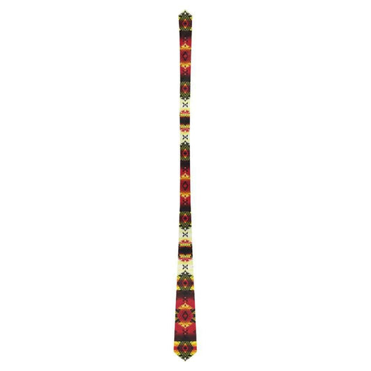 Sovereign Nation Fire Necktie by 49 Dzine