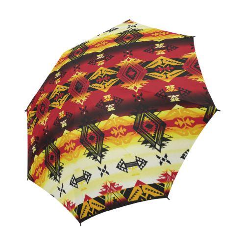 Sovereign Nation Fire Semi-Automatic Foldable Umbrella Semi-Automatic Foldable Umbrella e-joyer 