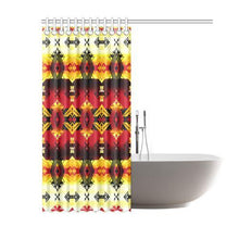Load image into Gallery viewer, Sovereign Nation Fire Shower Curtain 60&quot;x72&quot; Shower Curtain 60&quot;x72&quot; e-joyer 
