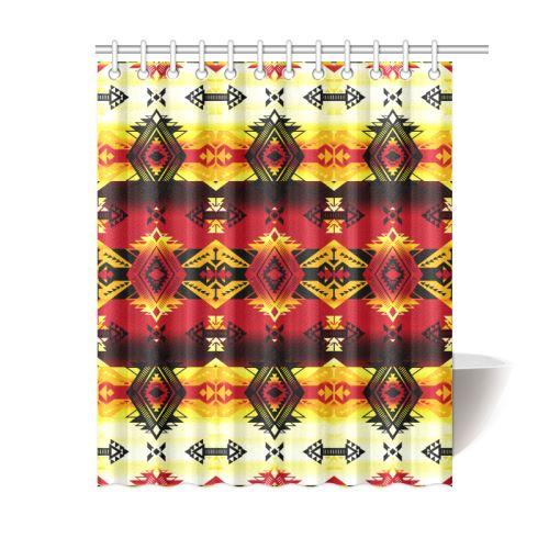 Sovereign Nation Fire Shower Curtain 60