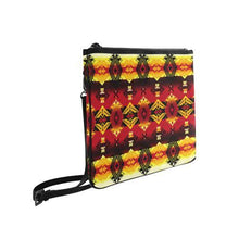 Load image into Gallery viewer, Sovereign Nation Fire Slim Clutch Bag (Model 1668) Slim Clutch Bags (1668) e-joyer 
