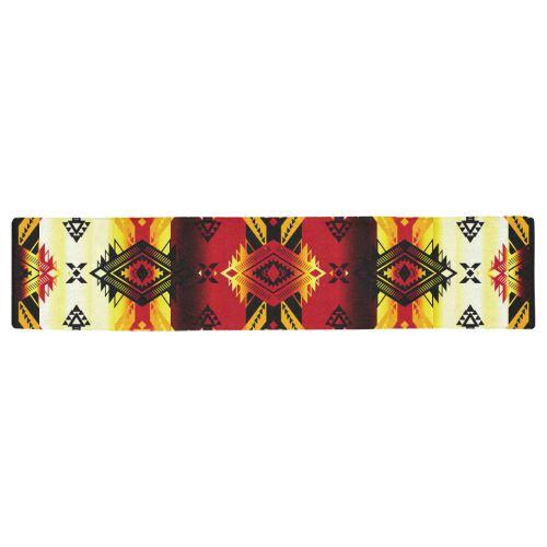 Sovereign Nation Fire Table Runner 16x72 inch Table Runner 16x72 inch e-joyer 