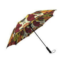 Load image into Gallery viewer, Sovereign Nation Fire with Wolf Semi-Automatic Foldable Umbrella Semi-Automatic Foldable Umbrella e-joyer 
