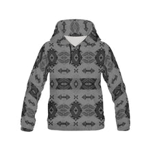 Load image into Gallery viewer, Sovereign Nation Gray All Over Print Hoodie for Men (USA Size) (Model H13) All Over Print Hoodie for Men (H13) e-joyer 
