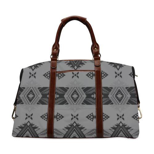 Sovereign Nation Gray Classic Travel Bag (Model 1643) Remake Classic Travel Bags (1643) e-joyer 