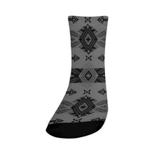 Load image into Gallery viewer, Sovereign Nation Gray Crew Socks Crew Socks e-joyer 
