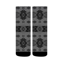 Load image into Gallery viewer, Sovereign Nation Gray Crew Socks Crew Socks e-joyer 
