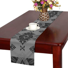 Load image into Gallery viewer, Sovereign Nation Gray Table Runner 16x72 inch Table Runner 16x72 inch e-joyer 
