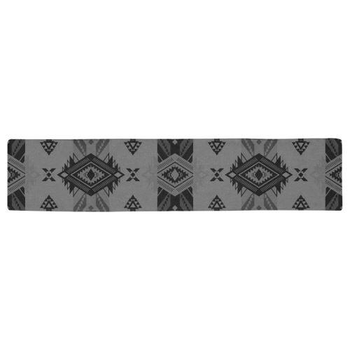 Sovereign Nation Gray Table Runner 16x72 inch Table Runner 16x72 inch e-joyer 