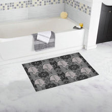 Load image into Gallery viewer, Sovereign Nation Gray with Wolf Bath Rug 16&#39;&#39;x 28&#39;&#39; Bath Rug 16&#39;&#39;x 28&#39;&#39; e-joyer 
